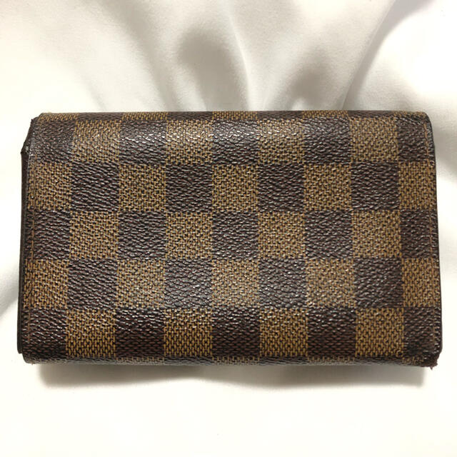 LOUIS VUITTON(ルイヴィトン)の美品⭐️ルイヴィトン トレゾール ダミエ コンパクトウォレット レディースのファッション小物(財布)の商品写真