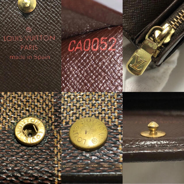 LOUIS VUITTON(ルイヴィトン)の美品⭐️ルイヴィトン トレゾール ダミエ コンパクトウォレット レディースのファッション小物(財布)の商品写真