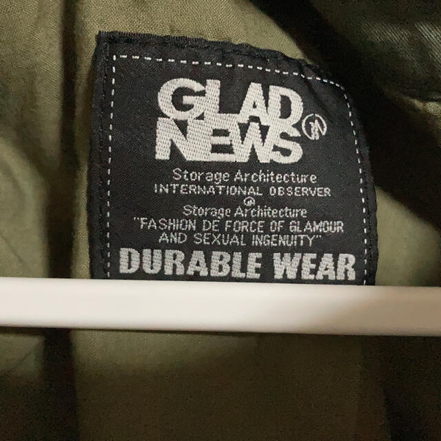 GLAD NEWS(グラッドニュース)のGLAD NEWS アウター レディースのジャケット/アウター(ブルゾン)の商品写真