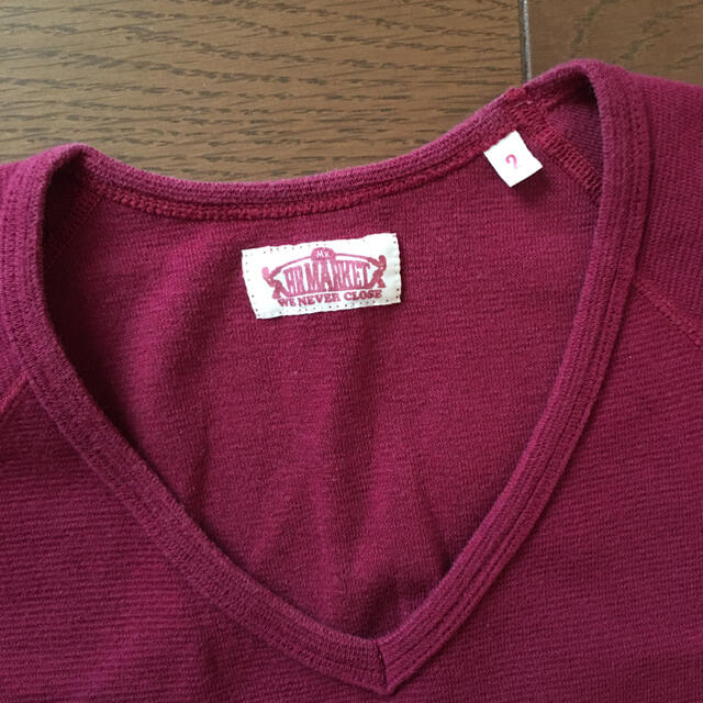 HOLLYWOOD RANCH MARKET(ハリウッドランチマーケット)のHollywood lunch market フライスTシャツ メンズのトップス(Tシャツ/カットソー(七分/長袖))の商品写真