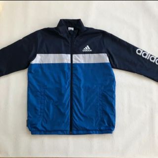 adidas GAP パーカー　ナイロンジャンパー　パジャマ　裏起毛　160㎝