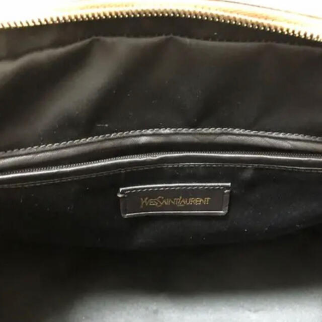 イヴ サンローラン　ミューズ　YSL　キャメル　ショルダーバック