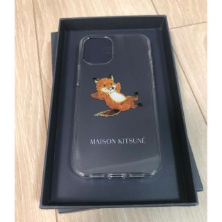 メゾンキツネ(MAISON KITSUNE')のMaison Kitsune iPhoneケース 12mini 新品未使用箱付き(iPhoneケース)