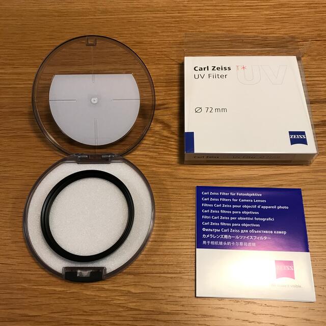 カール ツァイス Zeiss UV Filter（UVフィルター） 72mm ② スマホ/家電/カメラのカメラ(フィルター)の商品写真