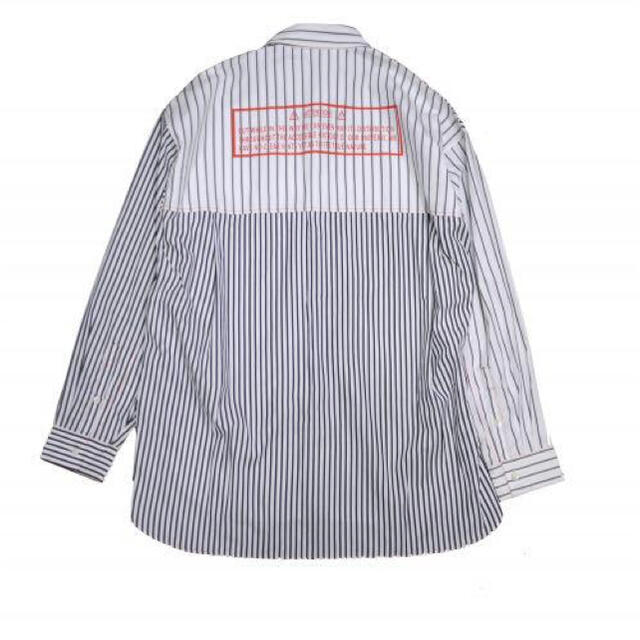 JieDa CRAZY SWITCHING STRIPE LONG SHIRT