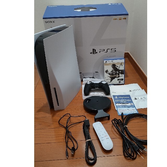 SONY - PS5 ディスクドライブ CFI-1000A01　ゴーストオブツシマ付