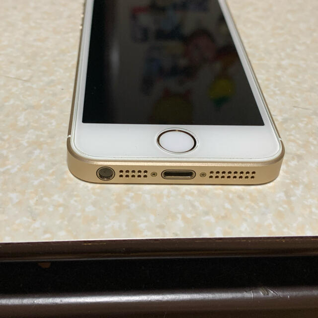 iPhone SE 第一世代 32GB ゴールド 美品 4