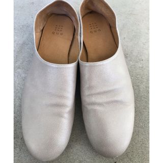 ネストローブ(nest Robe)の【希少サイズ】que plain shoes プレーン シューズ 25　LL (スリッポン/モカシン)