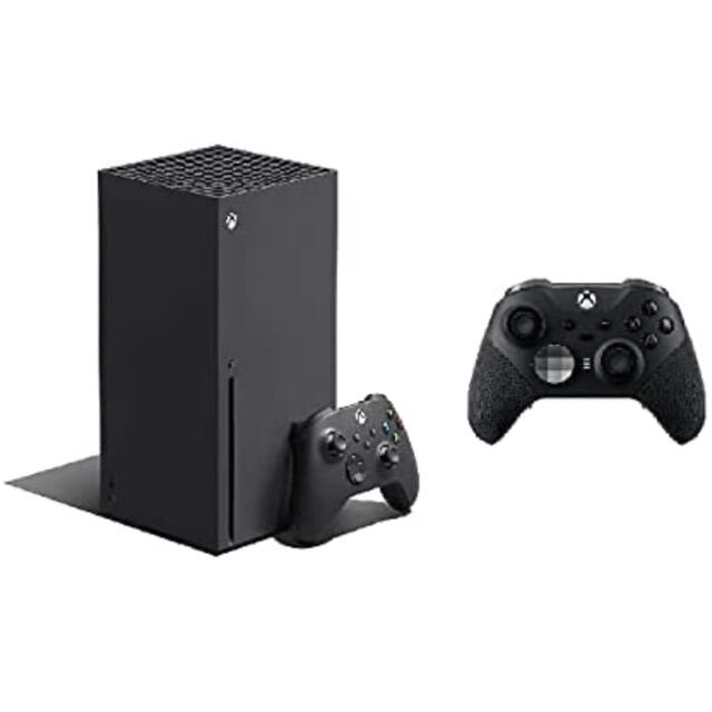 Xbox(エックスボックス)のXbox  series x + エリコン2 エンタメ/ホビーのゲームソフト/ゲーム機本体(家庭用ゲーム機本体)の商品写真