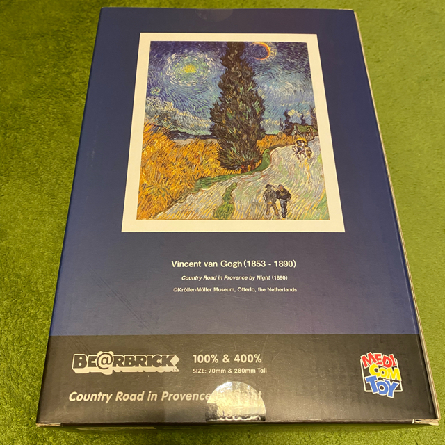 MEDICOM TOY(メディコムトイ)のゴッホ展オリジナルBE@RBRICK 100% 400%セット エンタメ/ホビーのフィギュア(その他)の商品写真