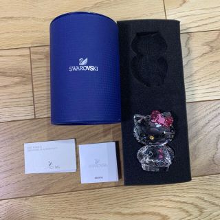 スワロフスキー(SWAROVSKI)のSWAROVSKI × Hello Kitty Pink Bow(置物)