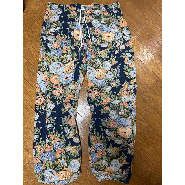 メンズ【L】Supreme flower pant フラワー パンツ 14fw 極美品