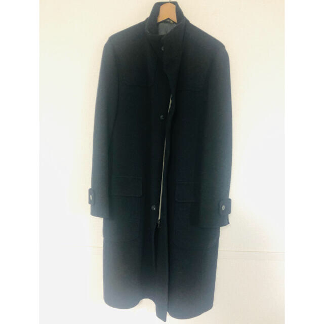 Yohji Yamamoto(ヨウジヤマモト)のAAR/Yohji Design Studio/ステンカラーコート/M/カシミア メンズのジャケット/アウター(ステンカラーコート)の商品写真