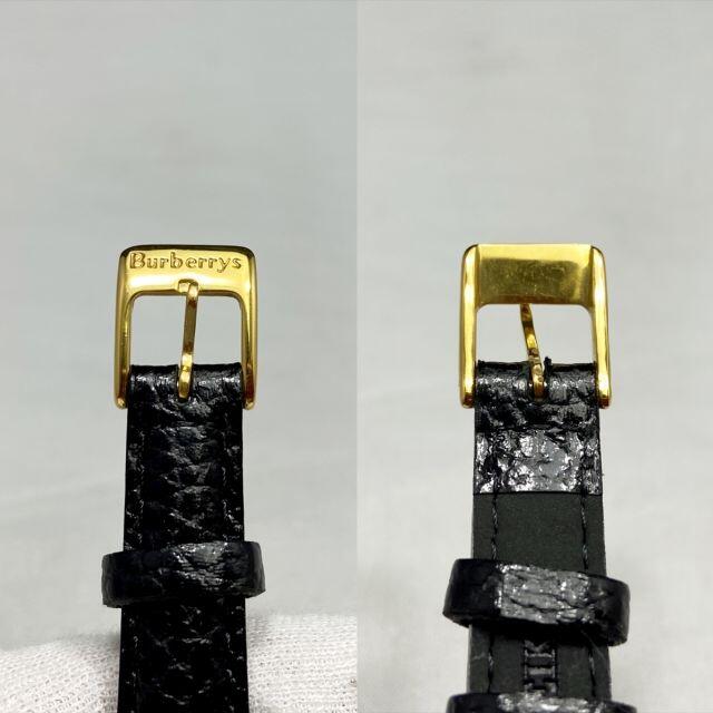 BURBERRY(バーバリー)の美品 新品 ベルト 電池 バーバリー 3200 腕時計 クォーツ レディースのファッション小物(腕時計)の商品写真