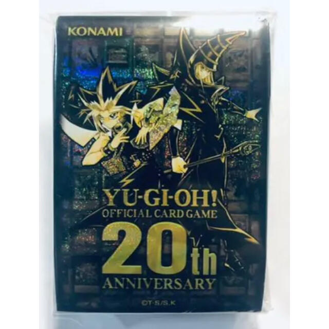 KONAMI(コナミ)の遊戯王 20th ANNIVERSARY 特製スリーブ　      1個-30個 エンタメ/ホビーのトレーディングカード(カードサプライ/アクセサリ)の商品写真