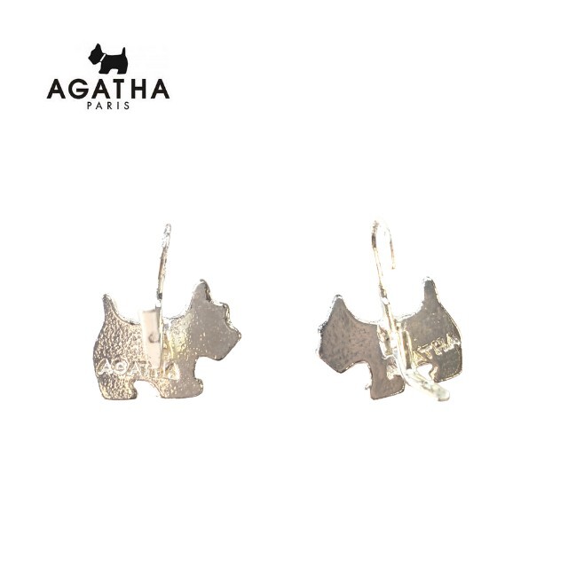 AGATHA(アガタ)の【AGATHAアガタ】犬DOGドッグ★ピアス★Silverシルバー★エレガント レディースのアクセサリー(ピアス)の商品写真