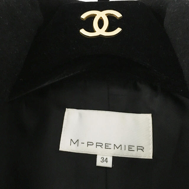 M-premier(エムプルミエ)のMプルミエ ウールカシミアコート★送料込 レディースのジャケット/アウター(ロングコート)の商品写真