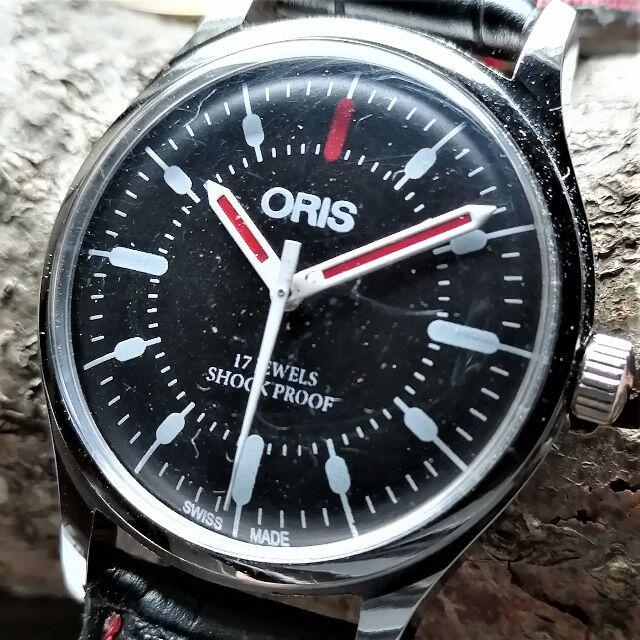 ORIS(オリス)の●美品！●オリス■ORIS 手巻き機械式ヴィンテージメンズ腕時計アンティーク メンズの時計(腕時計(アナログ))の商品写真