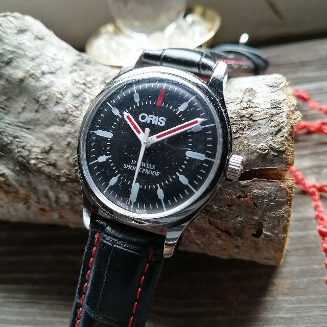 ORIS(オリス)の●美品！●オリス■ORIS 手巻き機械式ヴィンテージメンズ腕時計アンティーク メンズの時計(腕時計(アナログ))の商品写真