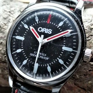 オリス(ORIS)の●美品！●オリス■ORIS 手巻き機械式ヴィンテージメンズ腕時計アンティーク(腕時計(アナログ))