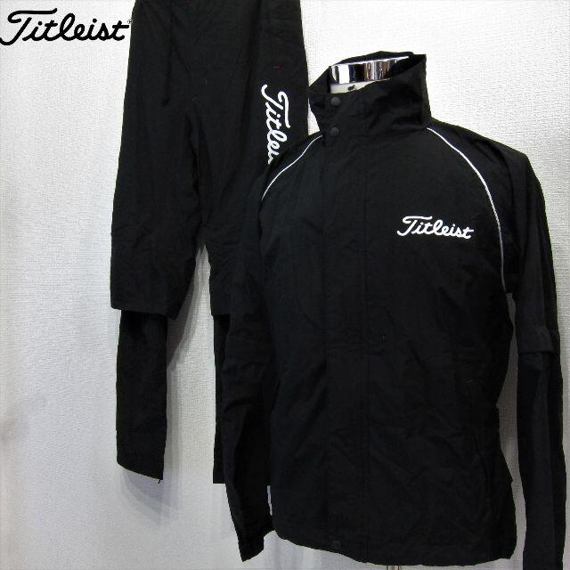 Titleist - ★未使用セットアップ★タイトリスト◆レインウエア◆ブラック