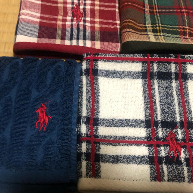 Ralph Lauren(ラルフローレン)のラルフローレン　ハンカチ 5枚セット　② レディースのファッション小物(ハンカチ)の商品写真