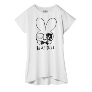 ねむたい眼帯Tシャツワンピース(Tシャツ(半袖/袖なし))