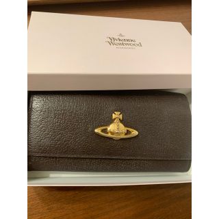 ヴィヴィアンウエストウッド(Vivienne Westwood)のVivienne Westwood 長財布 ブラウン 本革(長財布)