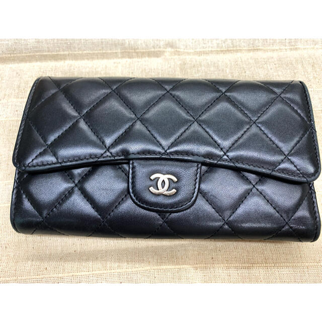 数量限定激安 シャネル 長財布 マトラッセ 三つ折 CHANEL ギャンティー