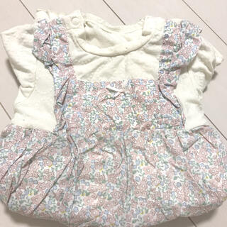 エフオーキッズ(F.O.KIDS)のアプレレクール　花柄ロンパース(ロンパース)