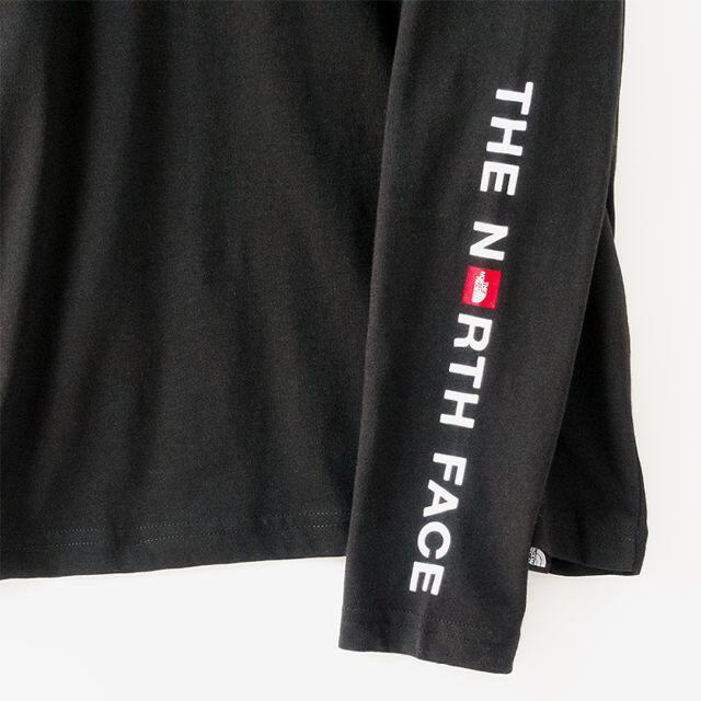 THE NORTH FACE(ザノースフェイス)の限定モデル◆ザ ノースフェイス　ロンT　黒　UK XL 日本L～XL相当 メンズのトップス(Tシャツ/カットソー(七分/長袖))の商品写真