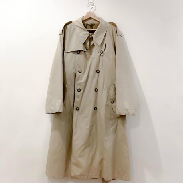 Emporio Armani(エンポリオアルマーニ)のvintage ARMANI trench over coat メンズのジャケット/アウター(トレンチコート)の商品写真