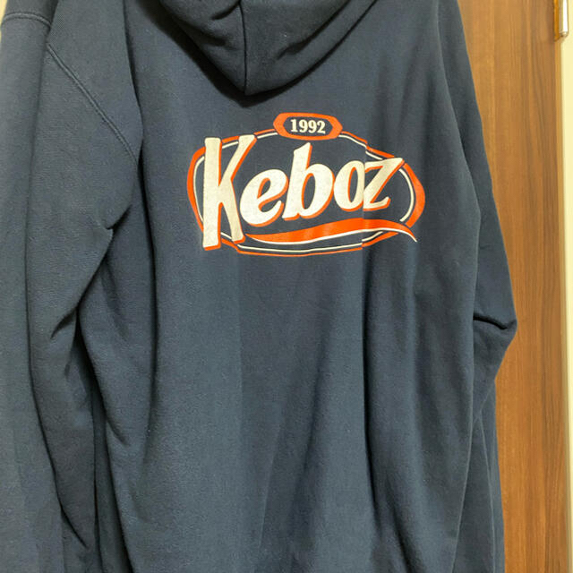 KEBOZ ケボズ　パーカーブラックXL