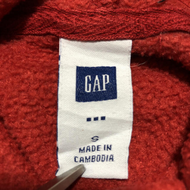 GAP(ギャップ)のGAP ギャップ　フリース　パーカー　メンズSサイズ メンズのトップス(パーカー)の商品写真