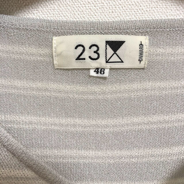 23区　トップス ニット 薄手 透け感 46 レディースのトップス(ニット/セーター)の商品写真