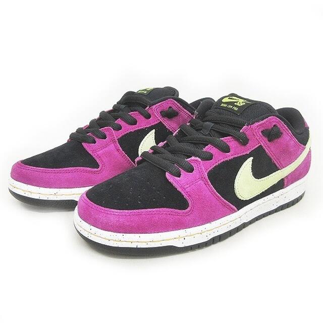 ナイキSB 21SS DUNK LOW REDPLUM スニーカー 紫 26cm