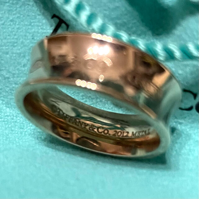 Tiffany & Co.(ティファニー)の専用　美品 ティファニー 1837 リング ピンクゴールド 2012年限定 レディースのアクセサリー(リング(指輪))の商品写真