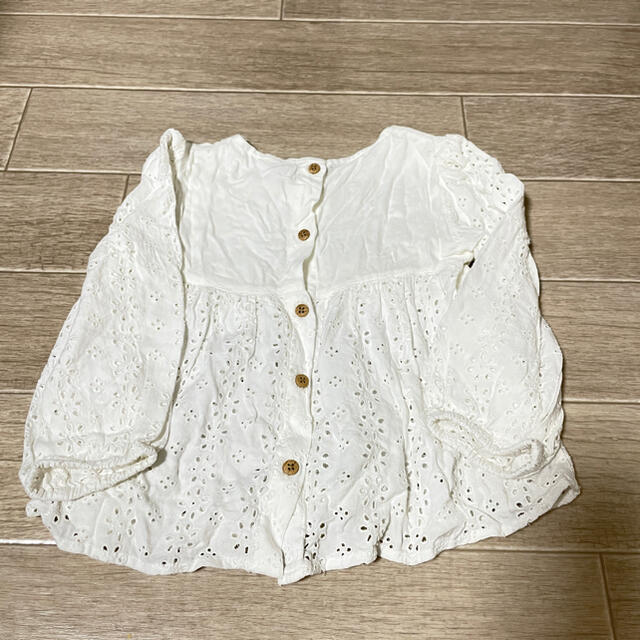 ZARA KIDS(ザラキッズ)のブラウス トップス キッズ/ベビー/マタニティのキッズ服女の子用(90cm~)(ブラウス)の商品写真