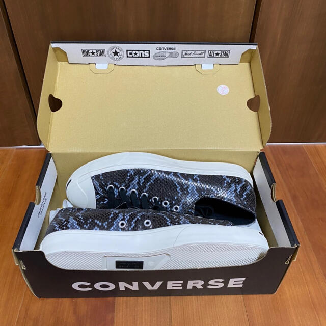 CONVERSE(コンバース)の27cm 新品未使用 コンバース ジャックパーセル スネーク 27cm パイソン メンズの靴/シューズ(スニーカー)の商品写真