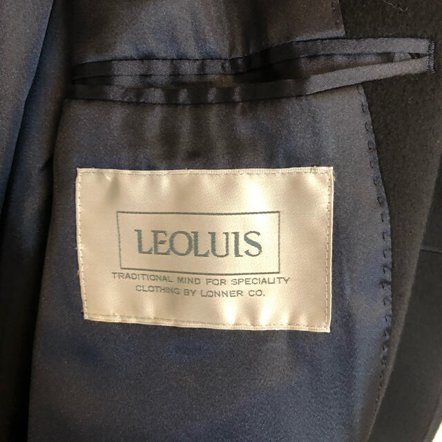 LONNER LEOLUIS カシミヤ100% ステンカラーコート ロングコート