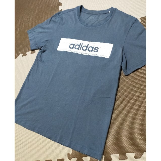 adidas(アディダス)の☆ATS-828 アディダス 半袖 Tシャツ ライトグレー サイズ L メンズのトップス(Tシャツ/カットソー(半袖/袖なし))の商品写真