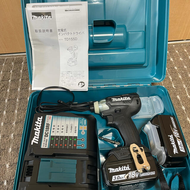 Makita(マキタ)のマキタ　インパクトドライバー　TD155DRFXB スポーツ/アウトドアの自転車(工具/メンテナンス)の商品写真