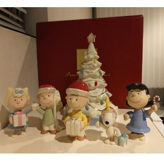 ピーナッツ(PEANUTS)のlove snoopy様専用 新品 Lenox スヌーピー クリスマス 陶器(置物)