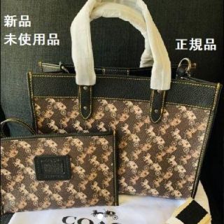 コーチ(COACH)のコーチ COACH ホースアンドキャリッジプリントトートバッグ(トートバッグ)