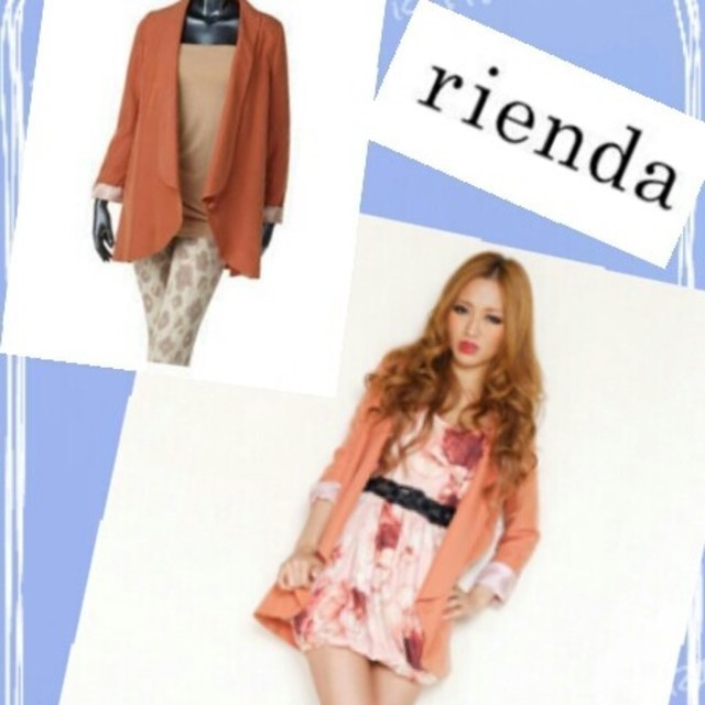 rienda(リエンダ)のrienda A/W　テーラードJK♥ レディースのジャケット/アウター(テーラードジャケット)の商品写真