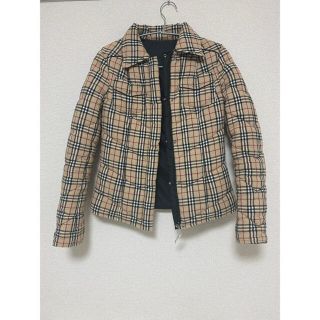 バーバリーブルーレーベル(BURBERRY BLUE LABEL)のバーバリー ブルーレーベル リバーシブルジャケット(モッズコート)