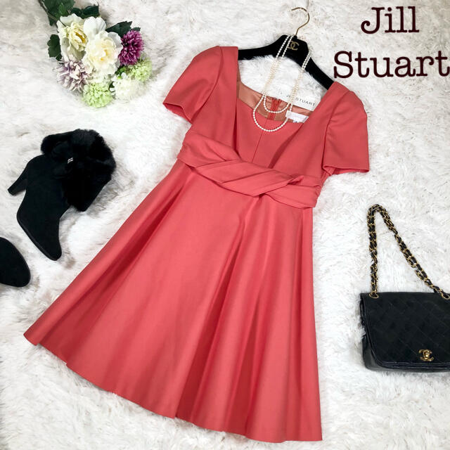 JILLSTUART(ジルスチュアート)の【未使用・タグ付き】JILL STUART  ワンピース　ひざ丈 レディースのワンピース(ひざ丈ワンピース)の商品写真