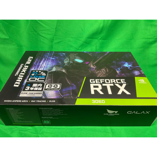 【新品】玄人志向 GeForce RTX3060 グラフィックボード 12GB スマホ/家電/カメラのPC/タブレット(PCパーツ)の商品写真