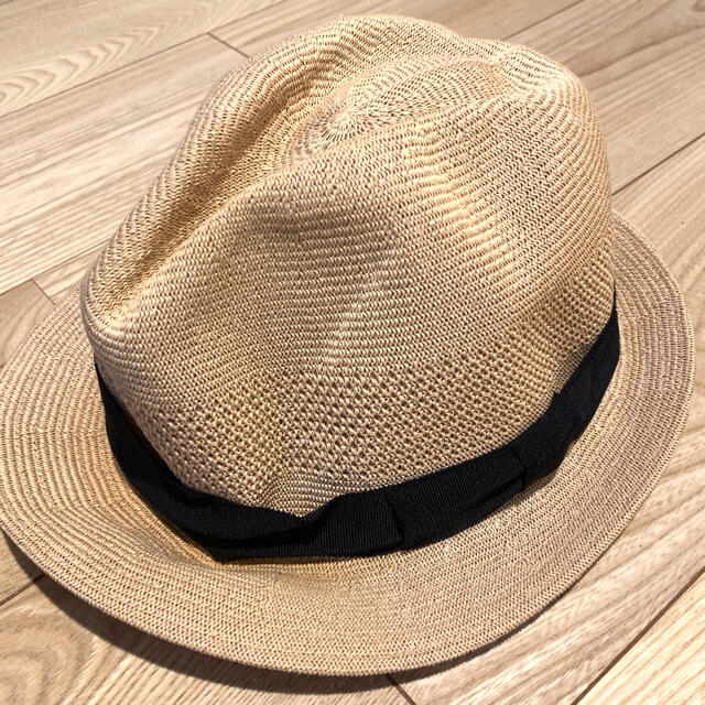 ボルサリーノ　ストローハット　59cm帽子
