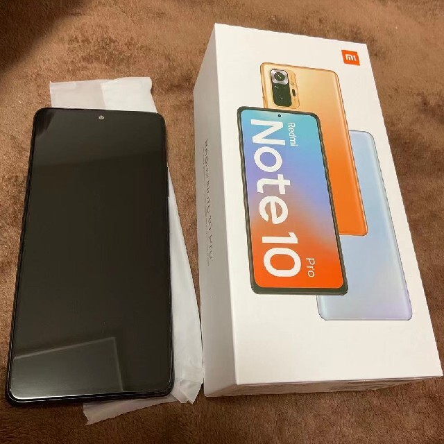 シャオミ Xiaomi Redmi Note 10 Pro Onyx Gray
